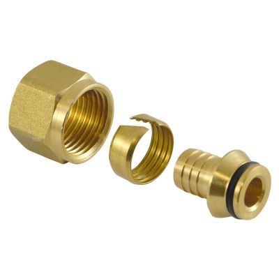 ZL15PEX Racord compresiune eurocon 1/2'' pentru teava pex D 16x2mm