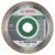 Disc Diamantat, Continuu, Pentru Debitare Placi Ceramice, Bosch Standard For Ceramic, 125 X 22.23 X 1.6 Mm, 2608602202