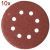 Set 10 Discuri Din Panza Abraziva Cu Gauri 230mm-lt08372