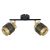 Aplica Letitia T2 2XE14 Auriu+negru Lunus DLD-H8202A