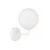 Aplica SEFORA AP1 W, IP20, 220-240V, E27, Alb, Metal KL101060