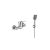 Baterie Cabina Dus + Accesorii Jager JR-122.5-ACC