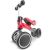 Bicicleta De Echilibru Cu 4 Roti Nukido NK-600 Negru-rosu 760004