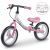 Bicicleta De Echilibru Ricokids Fun Adventure Pentru Copii Roz-alb 760803