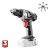 Bormasina Cu 2 Acumulatori 18V 0.8-10mm 79010
