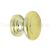 Buton Plastic 484.06 FI 32X27mm Auriu 14000