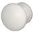 Buton Plastic 484.09 FI 32X27mm Alb 14004