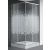 Cabina Dus Patrata Mozaic Alb Fara Cadita Profil Cromat 900x900x1800 E14A-2