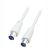 Cablu Coax M-t 5m Ecr Dubla Alb RF5