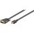 Cablu HDMI/DVI-D Tata-DVI-D (18+1) Tata Contacte Aurite 2m Goobay CABLE-551G/2.0