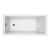 Cada Rectangulara Balinea 150X70 Cm S301-142