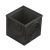 Camin PP Base Patrat Negru A15-C250 400x400 84701