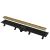 Canal Scurgere Dus-gratar Auriu Alca APZ10BLACK-750BRASS