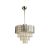 Candelabru Discret SP5 KL115001 5xE14 Argintiu Transparent
