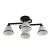 Candelabru PROTON PL4 4XE27 Alb Mat-negru KL100046