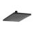 Cap De Dus Fix 200x200 Mm Squerto, Negru, DSN02BL