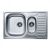 Chiuveta 78x49 SN 9023 Stanga SN9023S