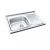 Chiuveta Masca Anticalcar 50x80 0.6(304) EC Stanga SN-9001 SN9001S