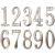 Cifra Metalica H100mm/C:3 678634