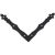 Coltar Plat Decorativ Negru 200*200*30*3.0mm 89912