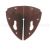 Coltar Universal Suspendare Corpuri Mobila 47X47mm Maro 8522