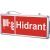 Corp IL. LED Exit Atarnat 2 Fete Hidrant-mf0011-11686