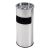Cos De Gunoi Cu Scrumiera Inox D 25hx60cm