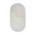 Covor Hera 125x200 Oval White PP09C