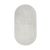 Covor Hera 160x230 Oval White PP09C
