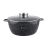 CRARTITA DIN ALUMINIU TURNAT CU CAPAC DIN STICLA 36X16CM / 13.5 L - GM0336