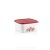 Cutie Alimentara + Capac Cu Flori 2.5l