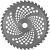 Cutit Vidia PE Motocoasa D250 DI25.4 G1.3 T40 674746