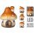 Decoratiune Casuta Forma Ciuperca Cu Leduri 10cm ALX970720