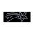 Decoratiune Led Cometa 75x35mm--27511