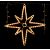 Decoratiune Steluta 189 Led-12w/80cm--38436