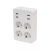 Distribuitor Priza De Perete Cu 4 Prize 4xUSB SI Tavite NV 4 USB