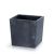 DURS240LE-S433 Ghiveci Pentru Flori Urbi Square Low Beton Efect -antracit