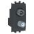 Easy Styl Priza TV-SAT De Capat 1m Negru