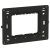 Easy Styl Suport Fixare 3 Module Negru
