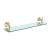 Etajera Antica BRONZ/STICLA Mata Aai13br