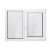 Fereastra PVC 5 Camere 1000x1400 Mm