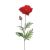 Floare De Mac Artificiala, Rosu 70 Cm Inaltime 110349