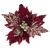 Floare Rosie Decorativa Pentru Brad 184399