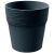 Ghivec De Flori Rotund Antracit Furu DFA175-S433