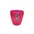 Ghiveci Orhidee Cu Masca Cristal Fucsia D16
