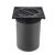 Gratar Fonta Pipe Base Cu Tub Telesco Pt Tub Gofrat D.315 H0.5 B125 Gt 666410