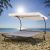 Sezlong Gradina Dublu, ModernHome, Gri, 200x144cm, Otel/poliester SN-L0022B