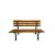 HR Banca Lemn 120*57*70cm HR-DBML002