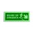 Indicator Iesire De Urgenta (Autocolant Fotoluminescent) 10x26 FL0133