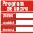 Indicator Program De Lucru (PVC 1mm) 20X15 Cm V2